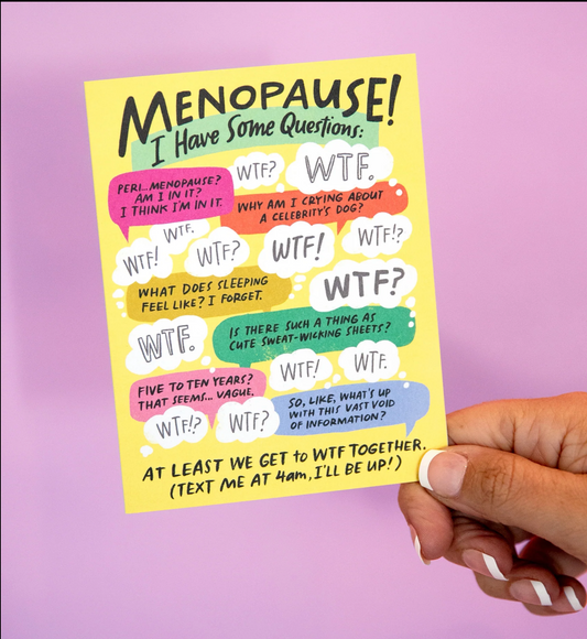 Menopause Empathy Card